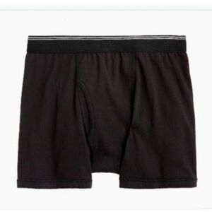 NWT J. Crew Stretch Boxer Briefs Black